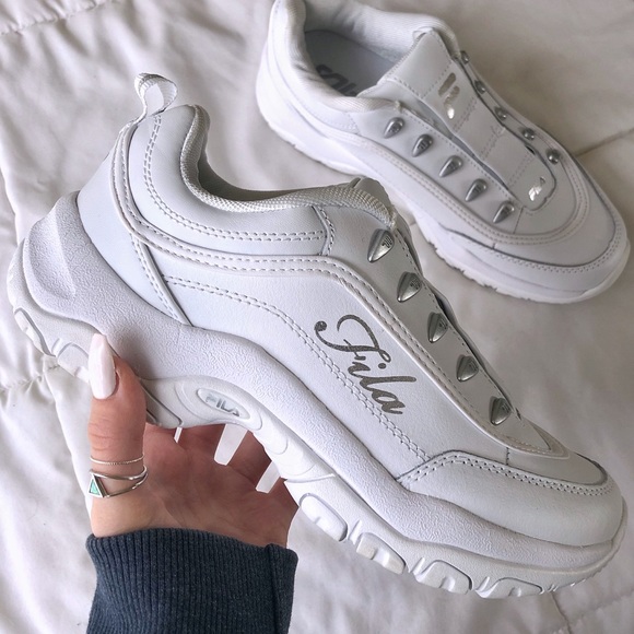 women's fila shoes no laces
